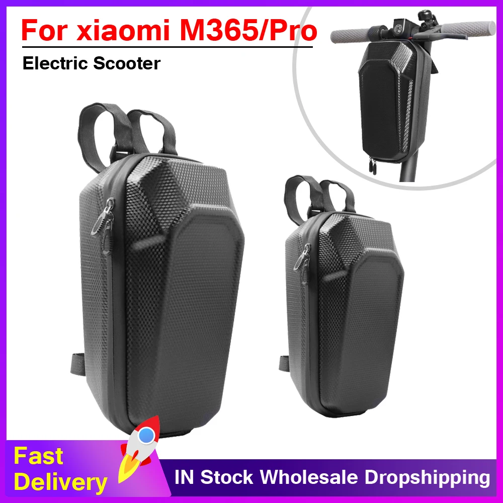 

Hot sell Universal For Xiaomi M365 /Pro Scooter Bag Waterproof for Ninebot ES1 ES2 Max G30 Head Handle Bags Hard Shell Bag