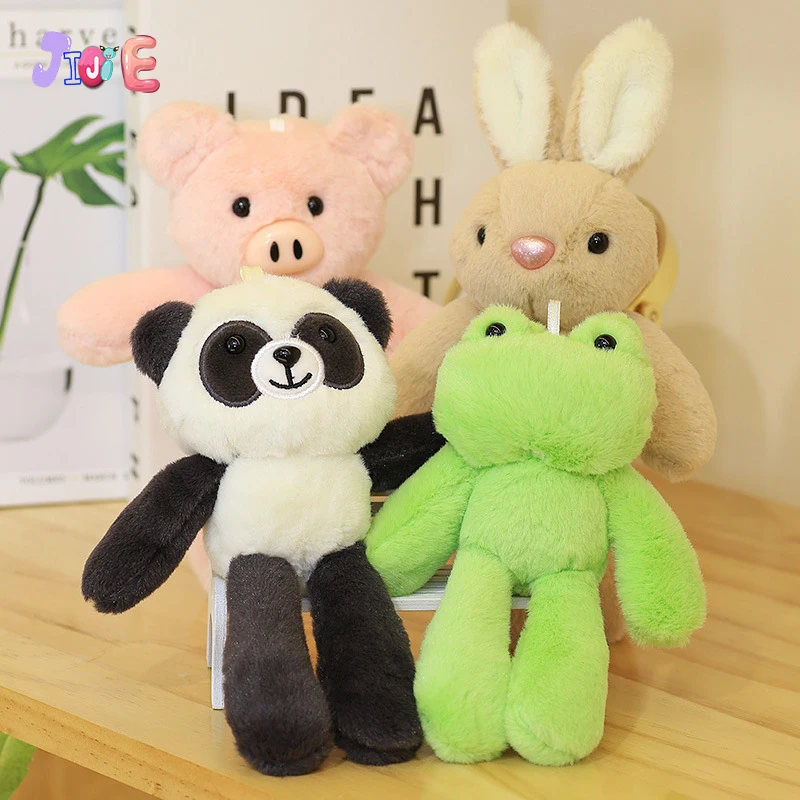 

New Fragrance Cream Animal Plush Doll Bag Pendant Creative Cute Ins Frog Pig Doll Bag Pendant Christmas Gift
