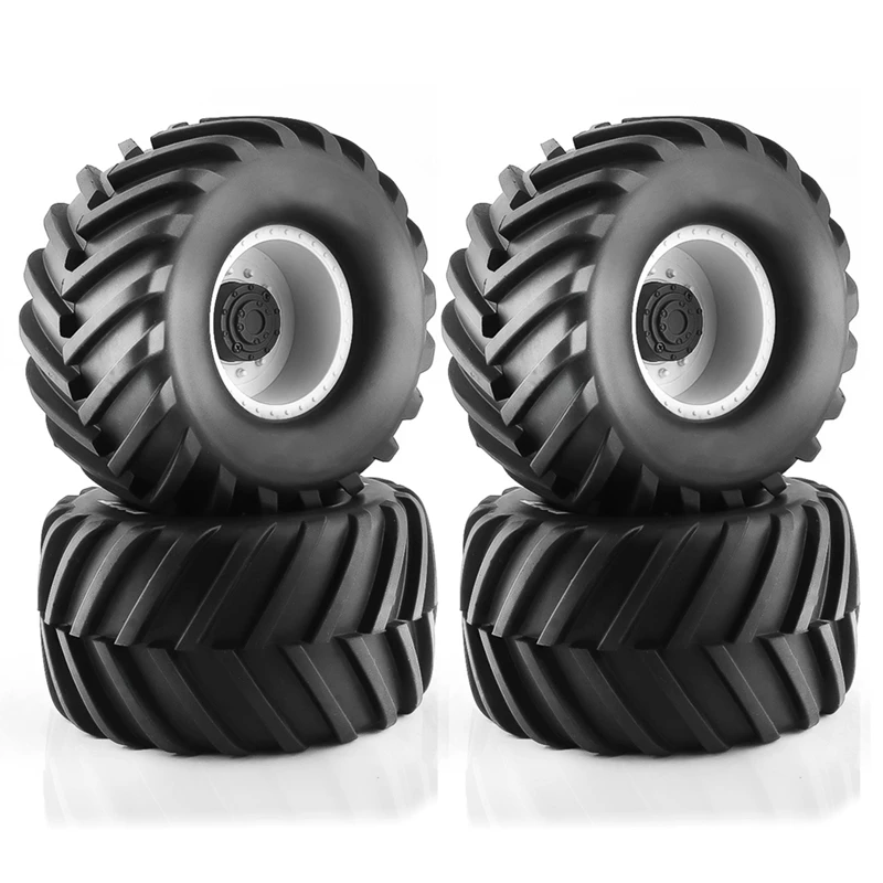 

4Pcs 133Mm 1/10 Monster Truck Buggy Tires Wheel 12Mm Hex For Traxxas HIMOTO HSP HPI Tamiya Kyosho Upgrade Parts