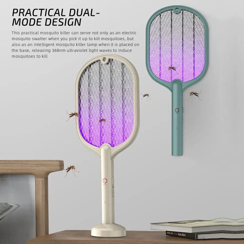 

USB Indoor Rechargeable Bug Zapper Fly Swatter Mosquito Killer Lamp Household Insect Killer Electric Mosquito Swatter