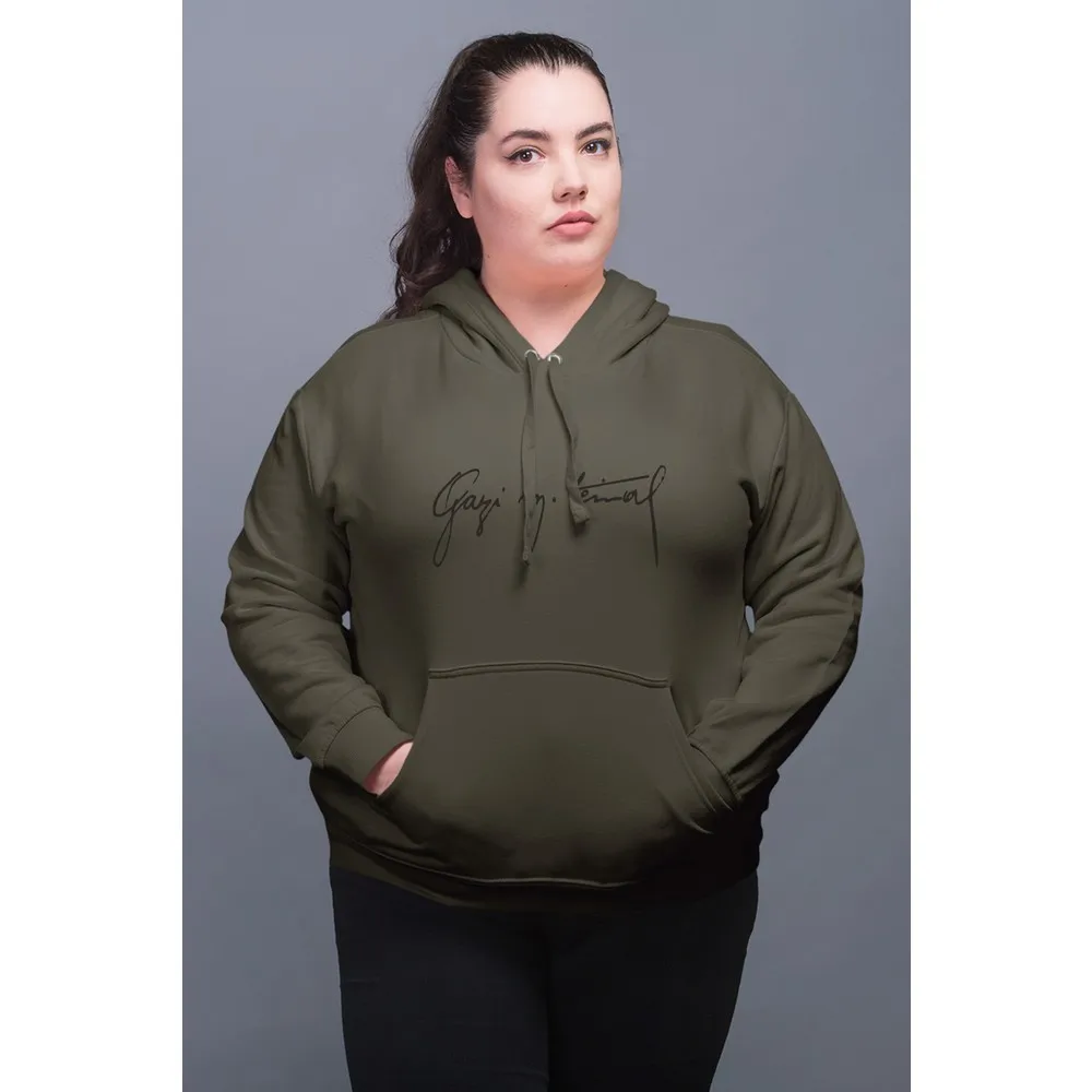 

Женская толстовка с капюшоном Dorlie Wear Mustafa Kemal