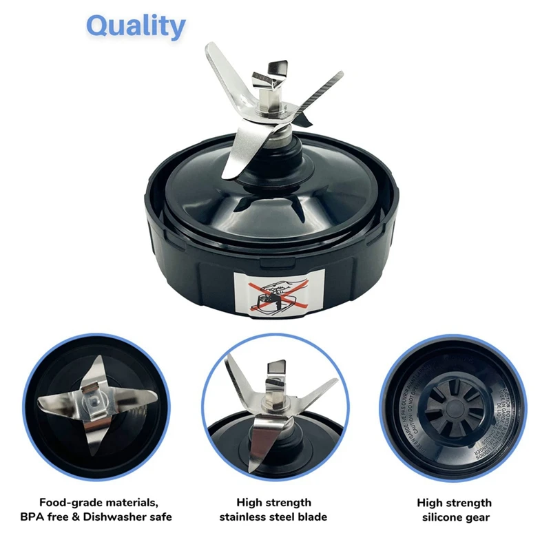 Чашка блендера на 24 унции с крышкой для замены Ninja Auto IQ Pro BL480 BL482 BL642 BL682 BL450 BN401 BN751