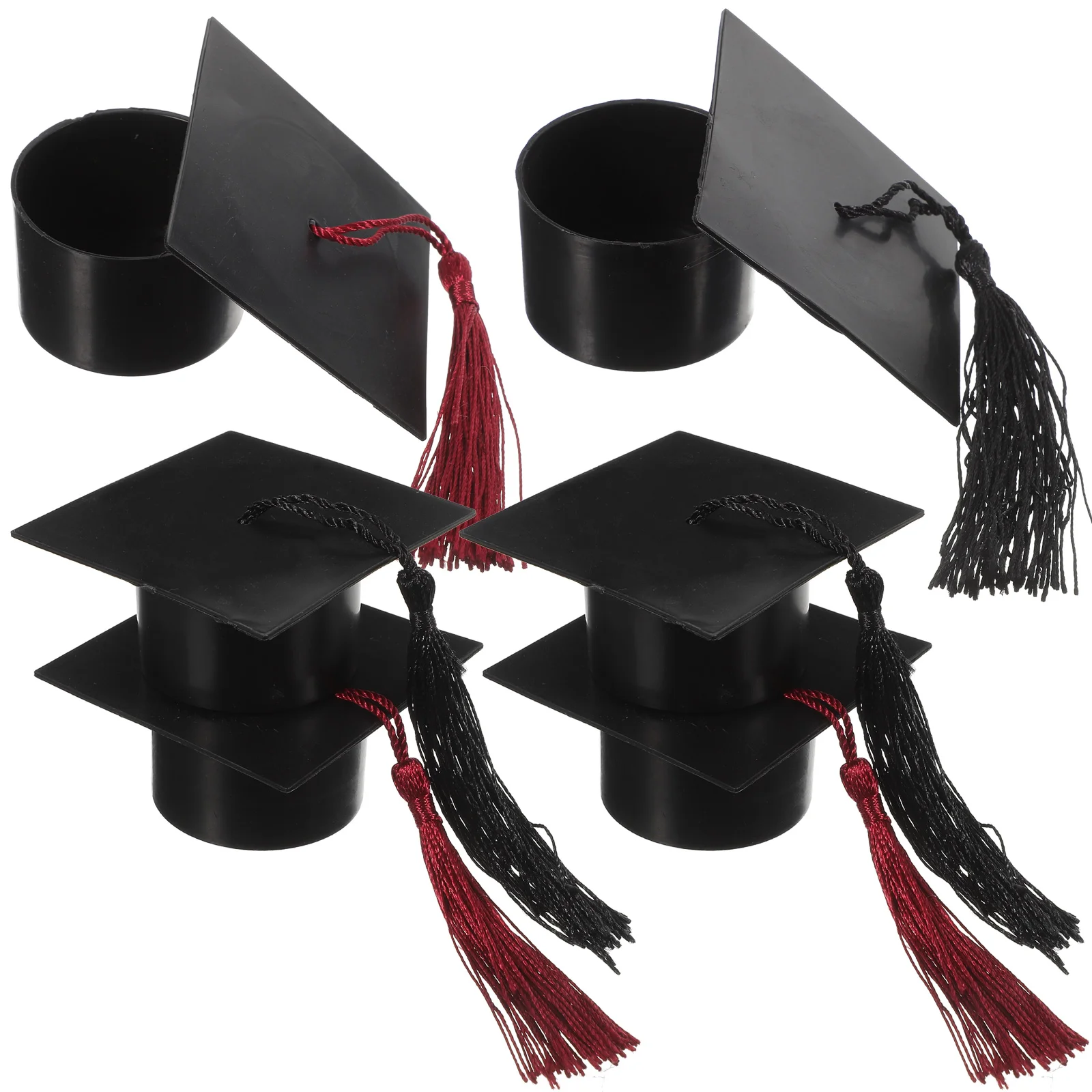

6 Pcs Tassel Party Favor Boxes College Graduation Hat Candy Box Candy Boxes Party Favors for Party Graduation