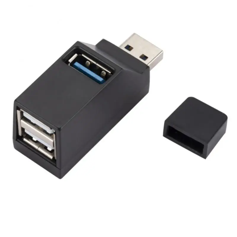 

Small Portable Transfer Usb3.0 Hub Plug And Play 480mbps 3 Port Extender Pc Accessories Usb Converter Usb2.0 3.0 Splitter