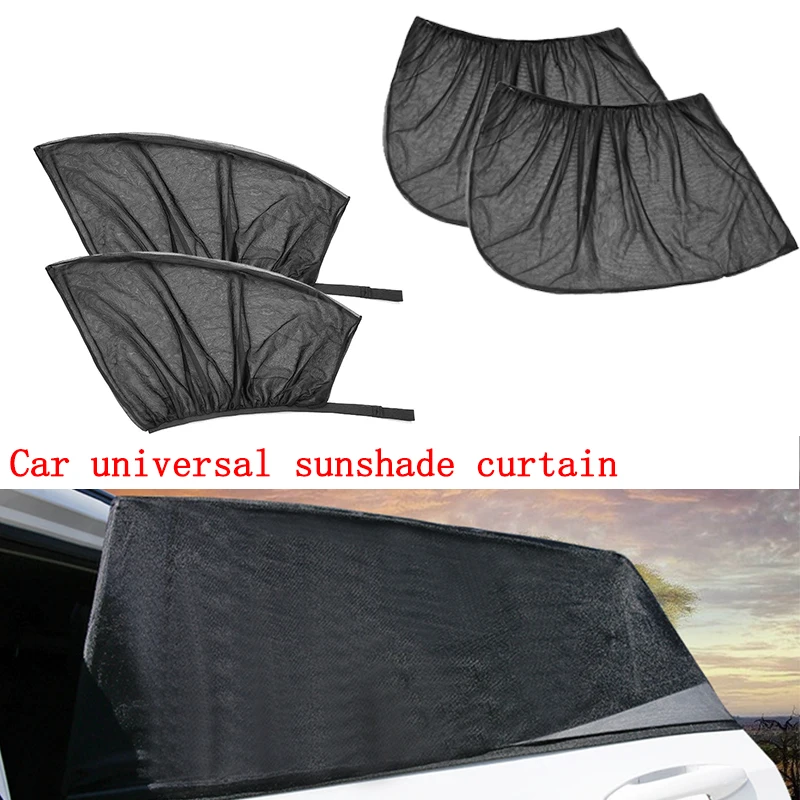 

Universal Car Styling Accessories Sun Side Window Shade Curtain Rear window Cover UV Protection Sunshade Visor