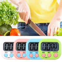 kitchen magnetic digital timer egg clock stopwatch large lcd digital loud alarm count down up clock practical cooking gadget