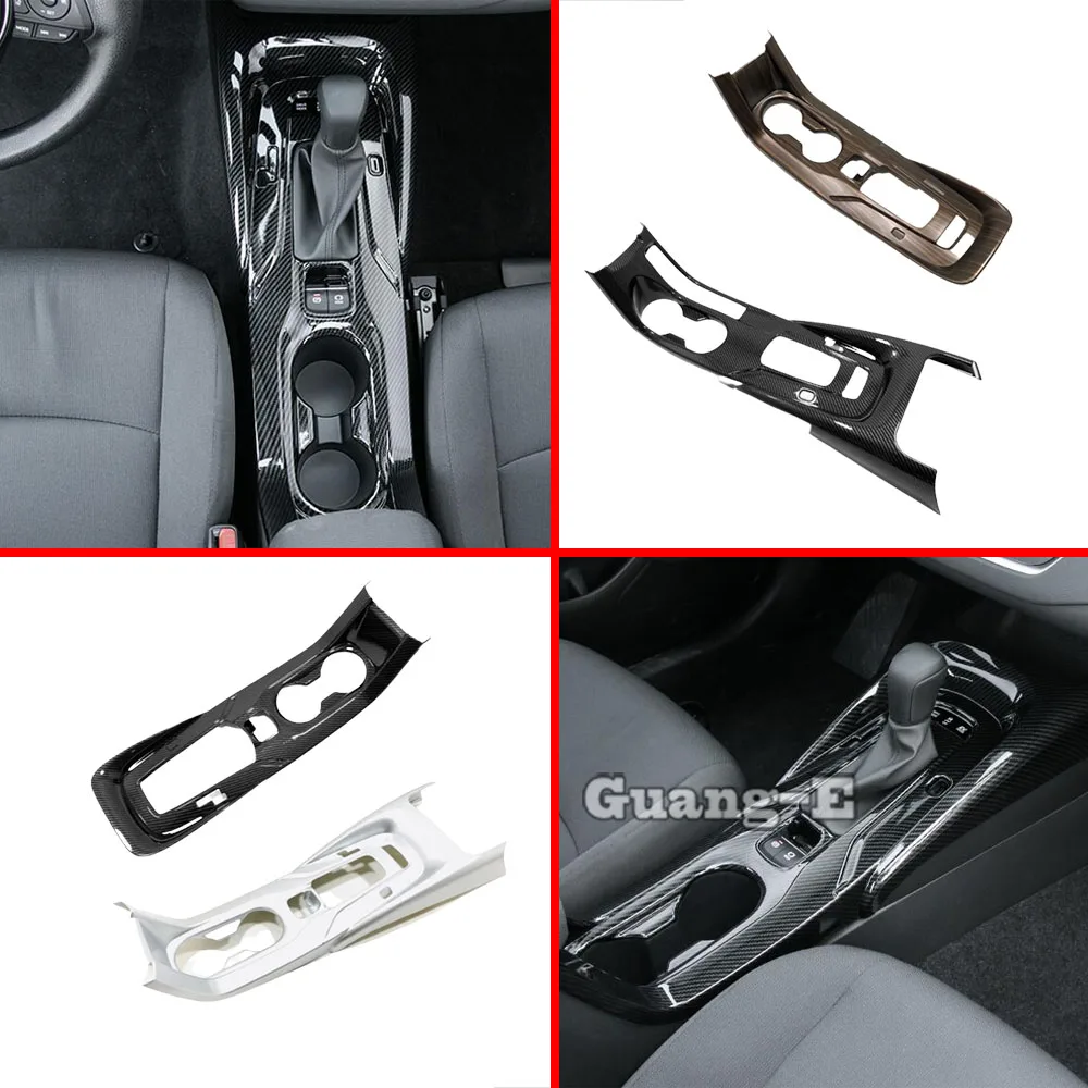

Автомобильная внутренняя средняя панель ручного тормоза, рычаг переключения передач, лопастной стакан, переключатель, рамка, отделка, 1 шт. для Toyota Corolla 2019 2020 2021 2022