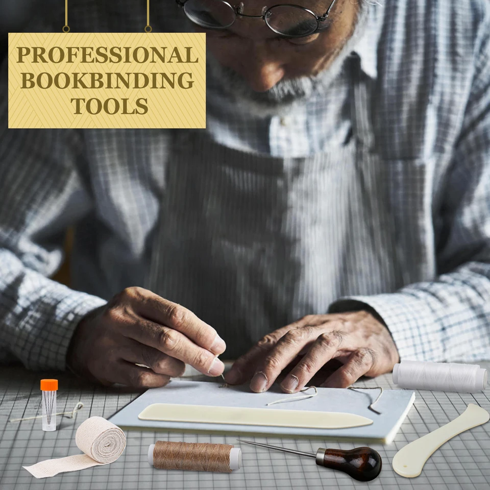 24-комплект для переплета книг принадлежности с костными папками инструмент