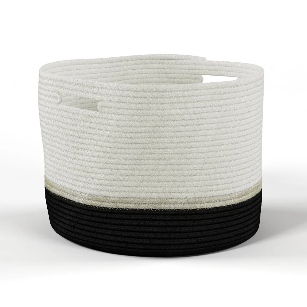 

MoDRN Cotton Rope and Polyester Storage Basket