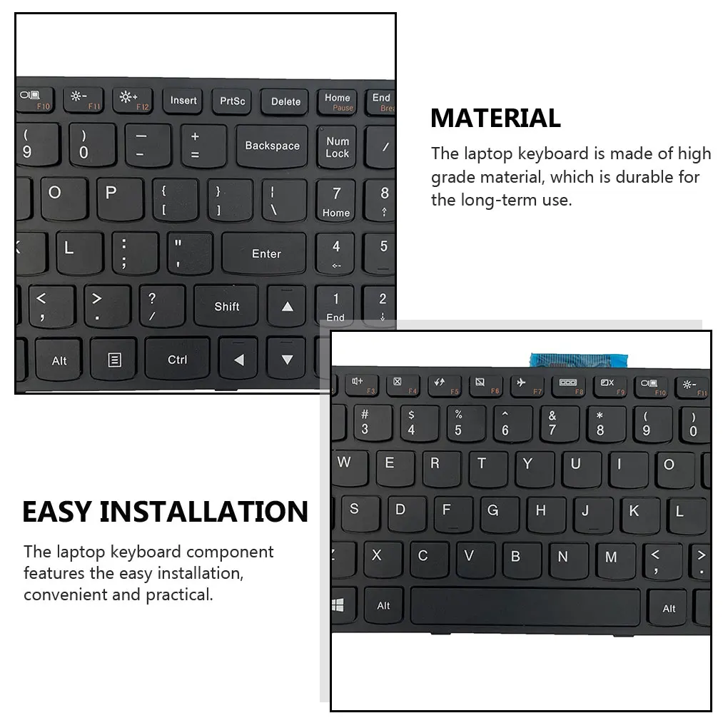 

Входные компоненты клавиатуры ноутбука, Запасные детали, аксессуары для ноутбуков, устройство для набора клавиатуры ПК, замена клавиатуры ...