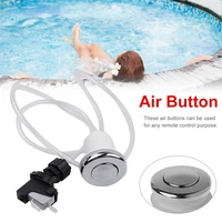 bath tub sink top spa waste disposer air switch kit push button onoff switch self lock with 1m air hose garbage disposa kit