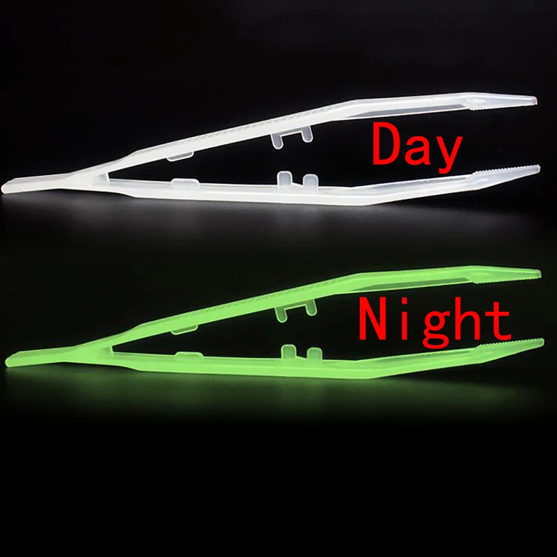 

18cm Reptile Tweezers Noctilucence Clip Feeding Tongs Live Food Feeding Clamp