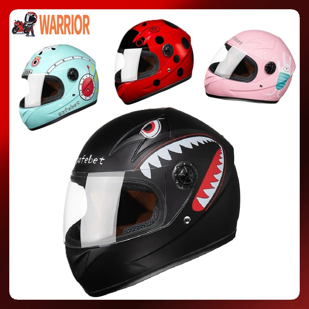 Защитные шлемы для детского скутера Симпатичные электрического мотоцикла