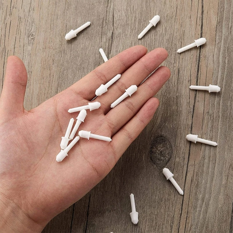 

20Pcs Long Shutter Louvers Repair Pins Spring-Loaded Plantation Shutter Replacement Pins Blind Repair Bolt Tool Part