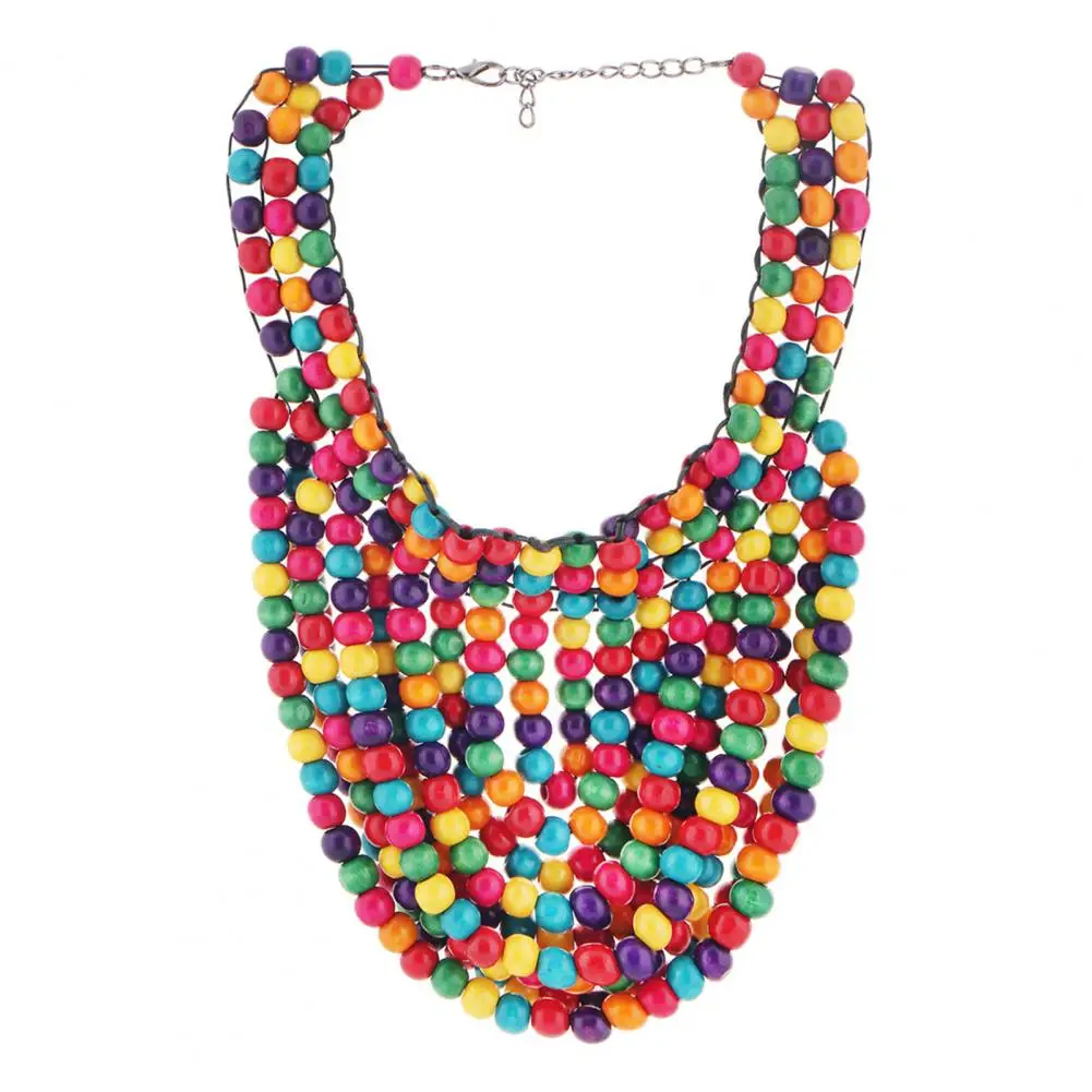 Привлекательное Женское Ожерелье прочное ожерелье ручной работы в стиле бохо с