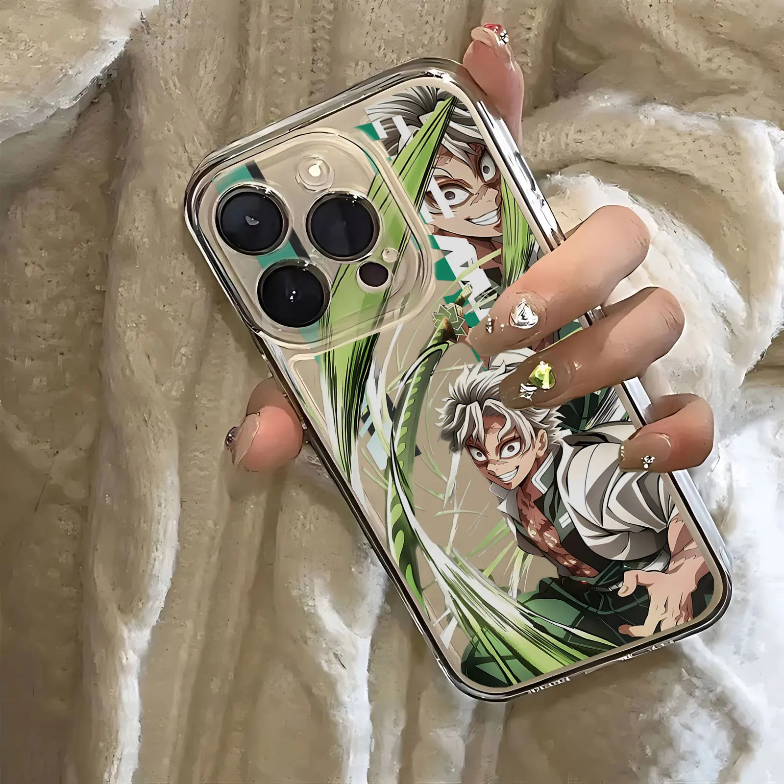 이wana przezroczysta obudowa Anime Demon Slayer do telefonu Xiaomi Redmi 13 12 12C 10 10C 9 9A 9T 9C 11T Poco X3 X4 Pro NFC GT 4G 5G