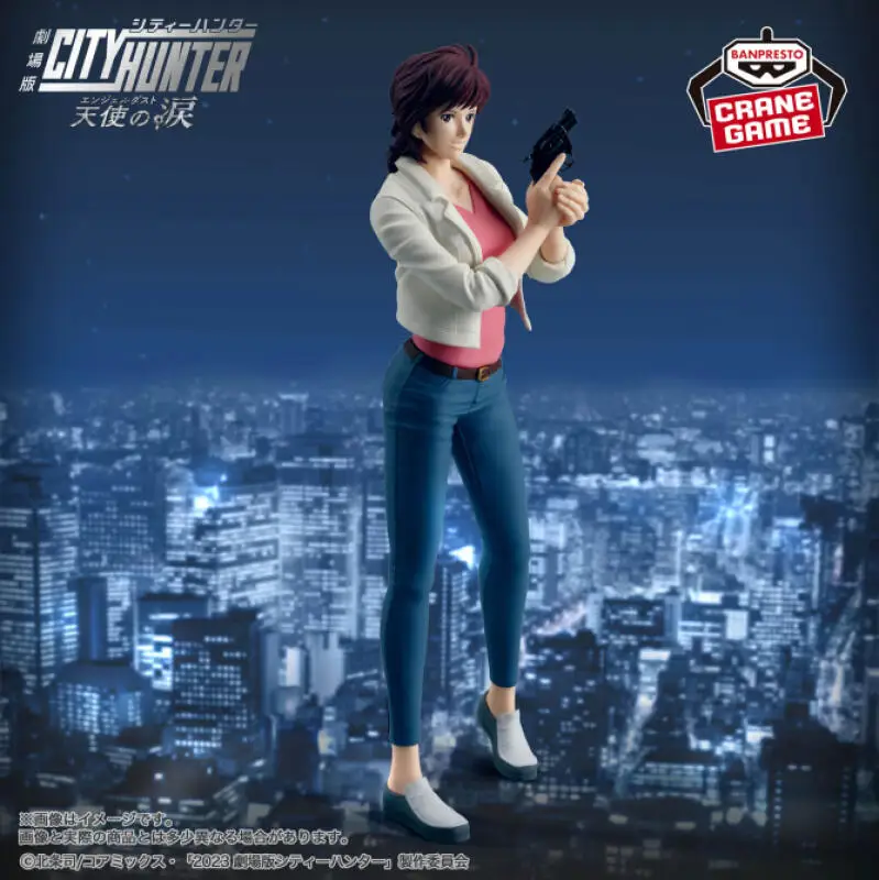 Фото Оригинальные фигурки Bandai Banpresto City Hunter: Ангельский пыль: Рё Саэба, Каори Макимура в повседневной одежде, аниме-фигурки, коллекционные фигурки, экшн-фигурки №2