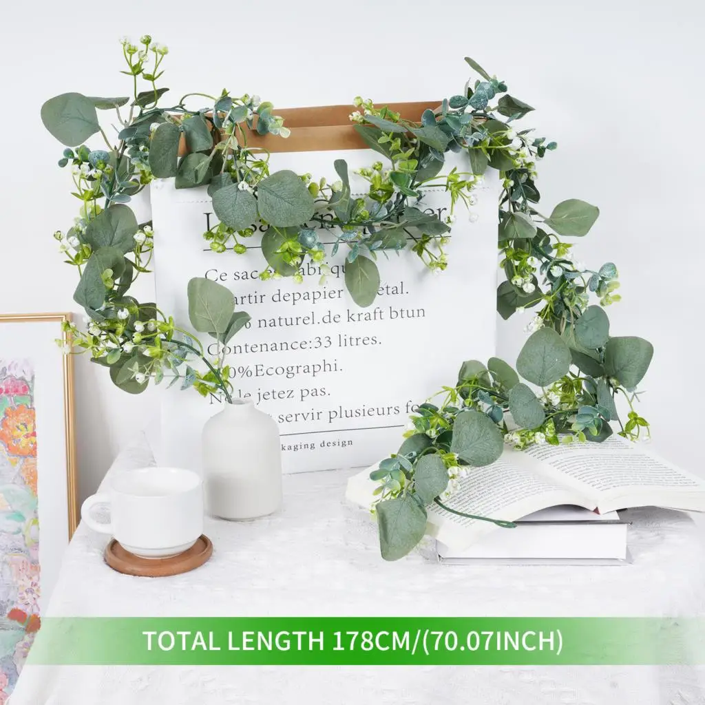 

Искусственная винная гирлянда из шелка Uflower