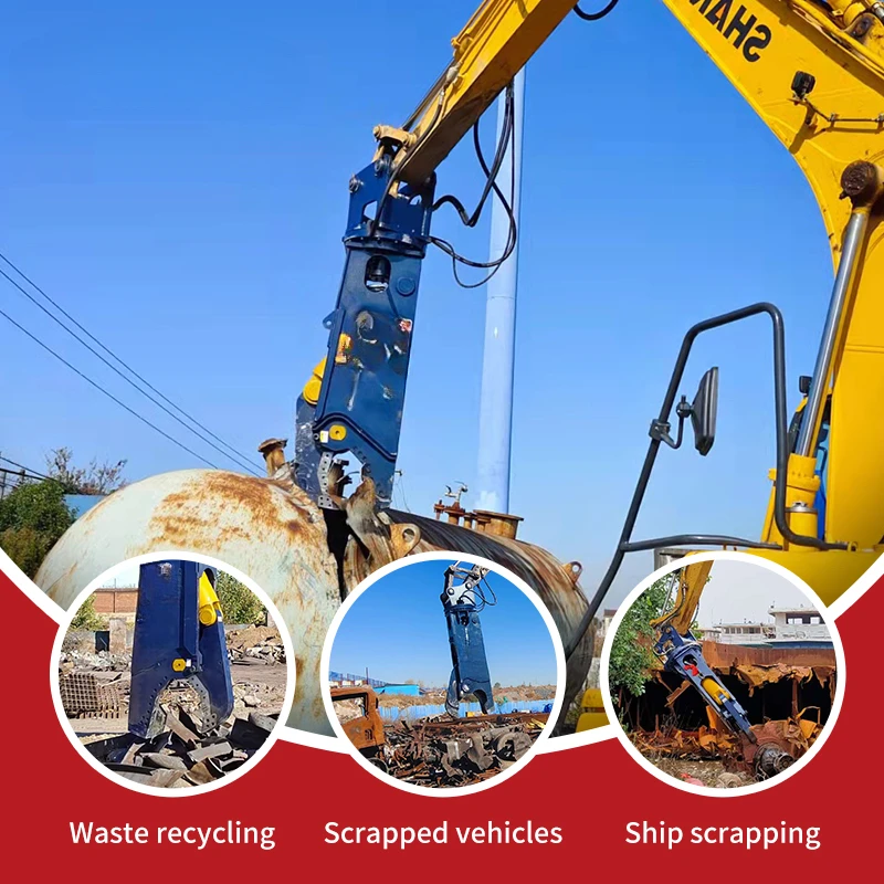 YG металлообрабатывающие гидравлические стальные ножницы для демонтажа