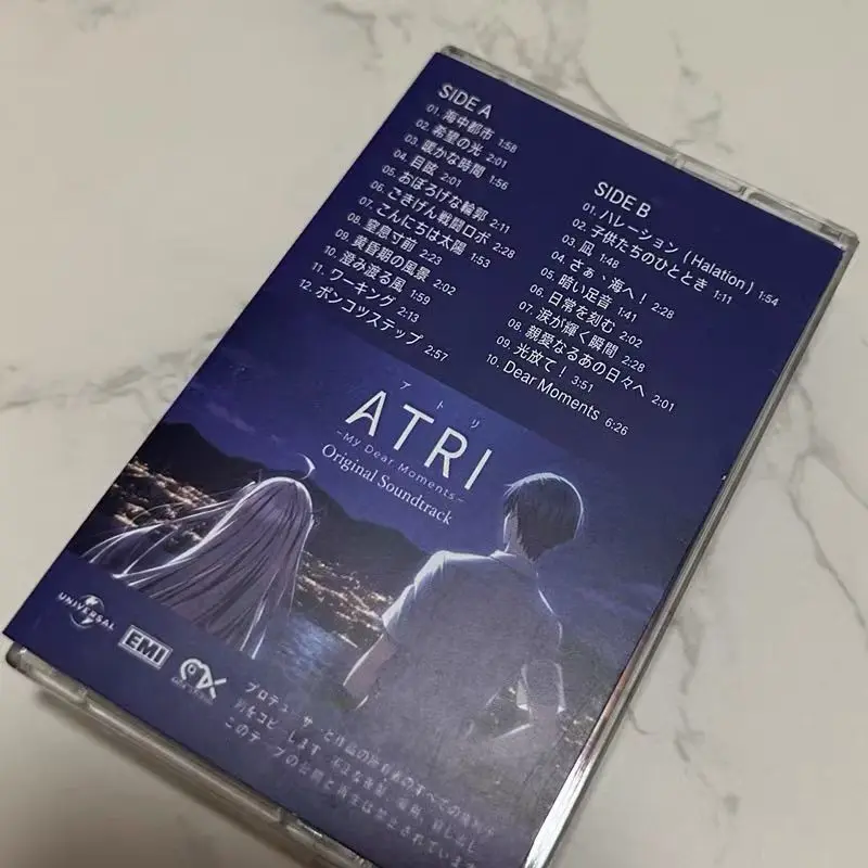 Аниме ATRI My Dear Moments Fuminori Matsumoto Музыкальная лента Greatest Hits OST Альбом Кассеты Косплей