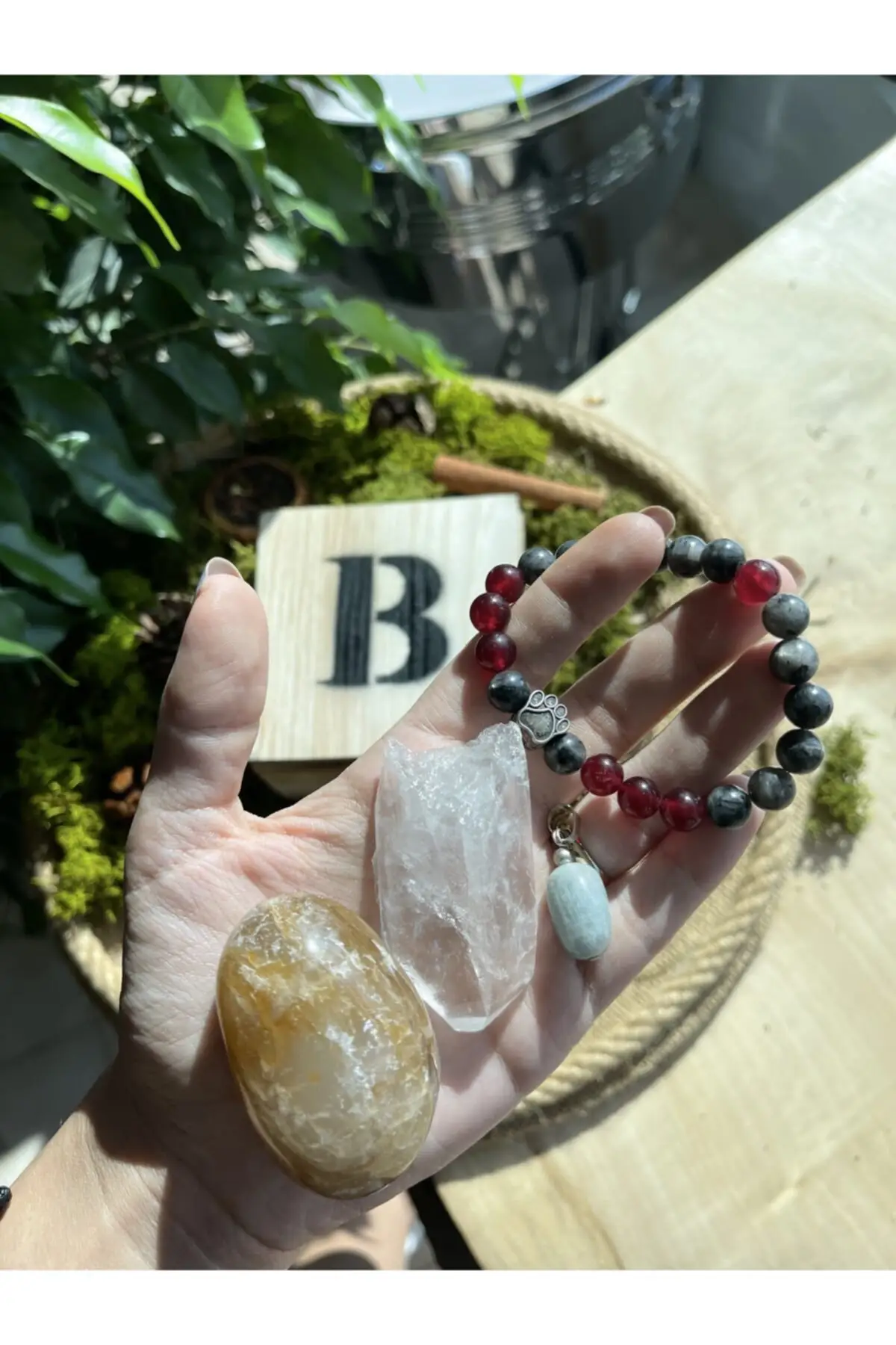 

Женская мода ювелирные изделия весы знак натуральный камень коробка-подарок