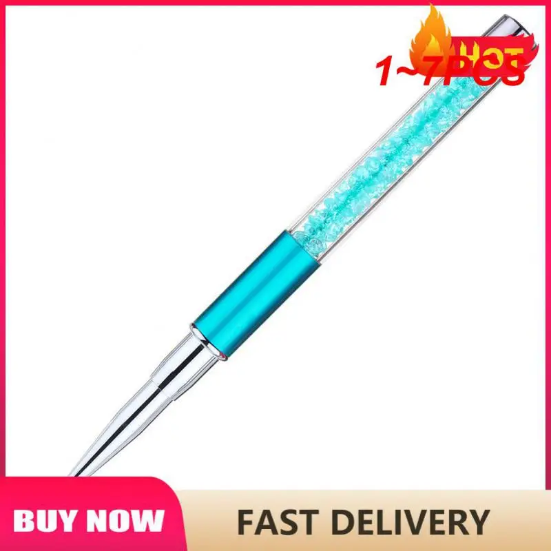 

1 ~ 7 шт. 5-20 мм, кисти для рисования линий для нейл-арта, Кристальные акриловые тонкие зеркальные блестящие УФ-гели