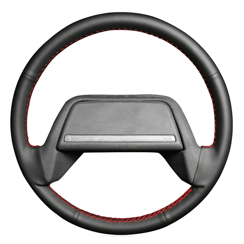 

Black PU Faux Leather Soft Car Steering Wheel Cover for Lada 2113 2114 2115 1998-2013 2108 2110 2111 2112 2120 21099 1997-2009