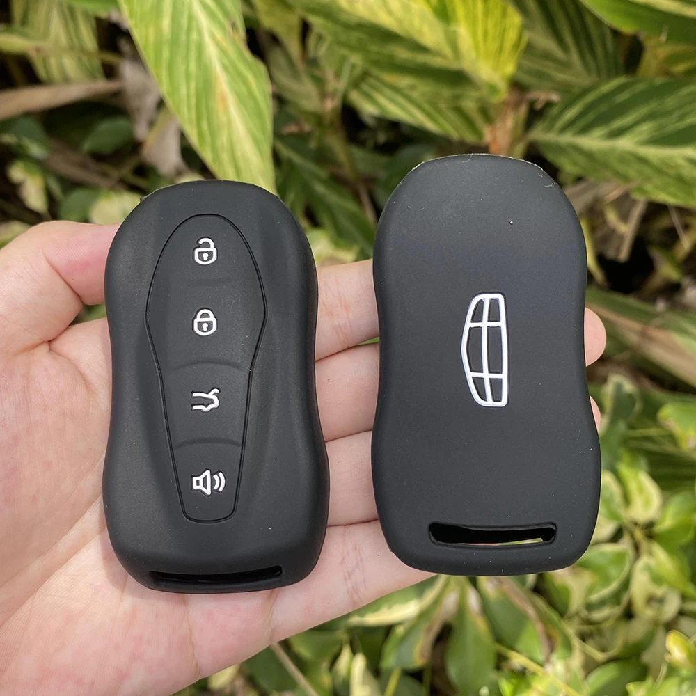 Брелок для автомобильного ключа из силикона с 4 кнопками, флип-чехол для Geely Boyue PRO Azkarra FY11 Atlas Pro, новый брелок Emgrand GS X6 SUV EC7