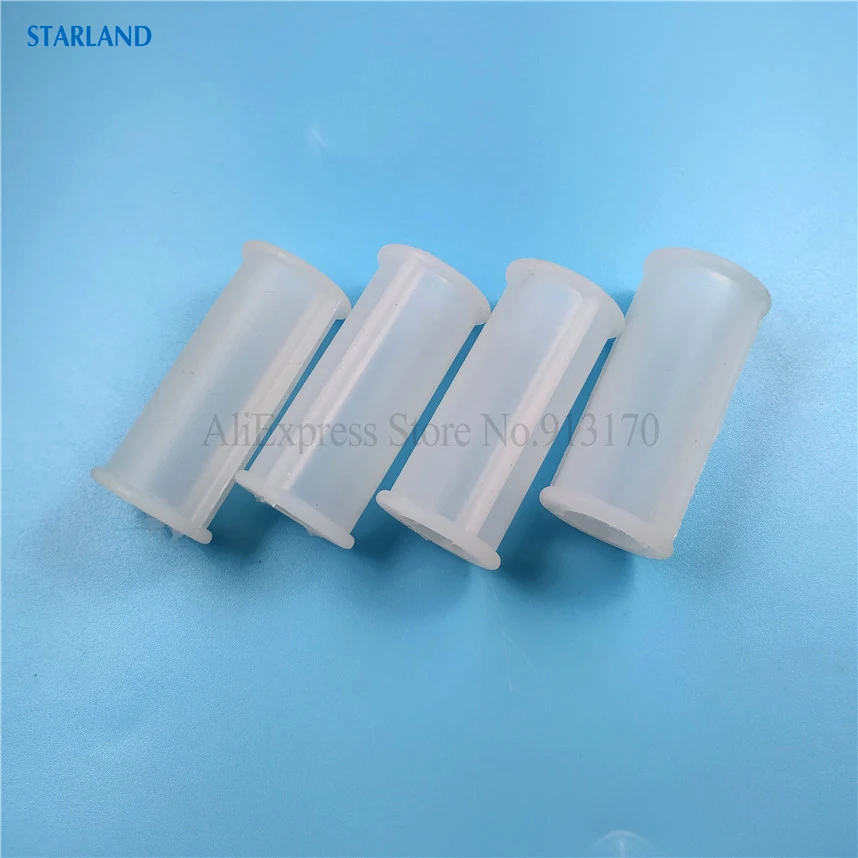 

4 Pieces In One Bag Silicone Seal Tubes Elastic Sealing Valve Sleeves Spare Parts For YKF Soft Ice Cream Machines Accessories