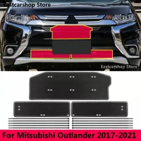 for mitsubishi outlander 2021 2020 2019 2018 2017 car middle insect screening mesh front grille insert net anti mosquito dust