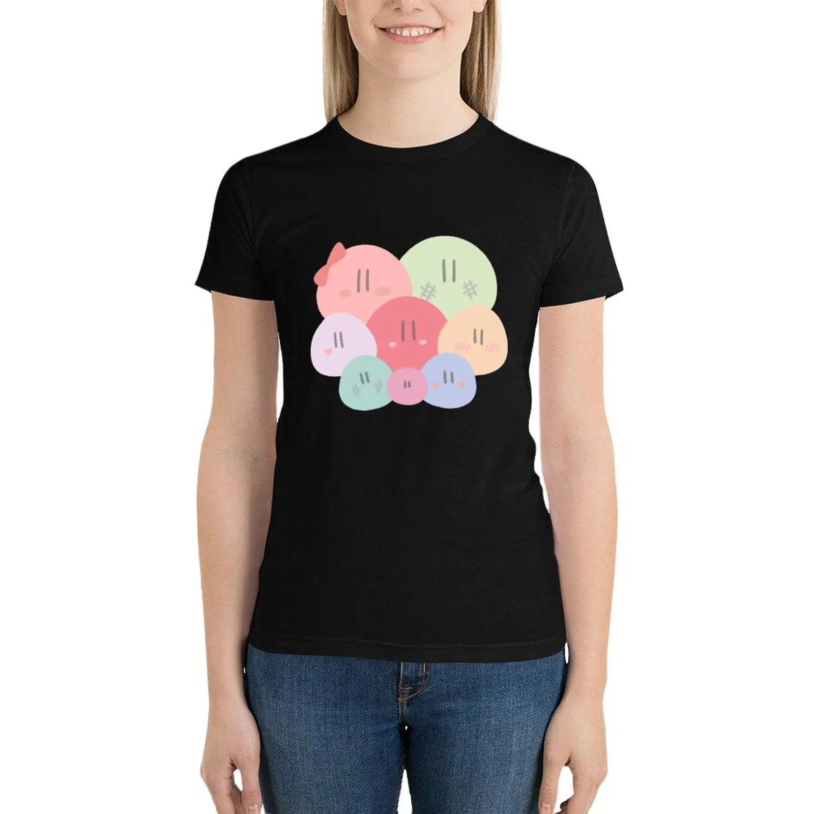 Женская футболка свободного кроя Dango Daikazoku