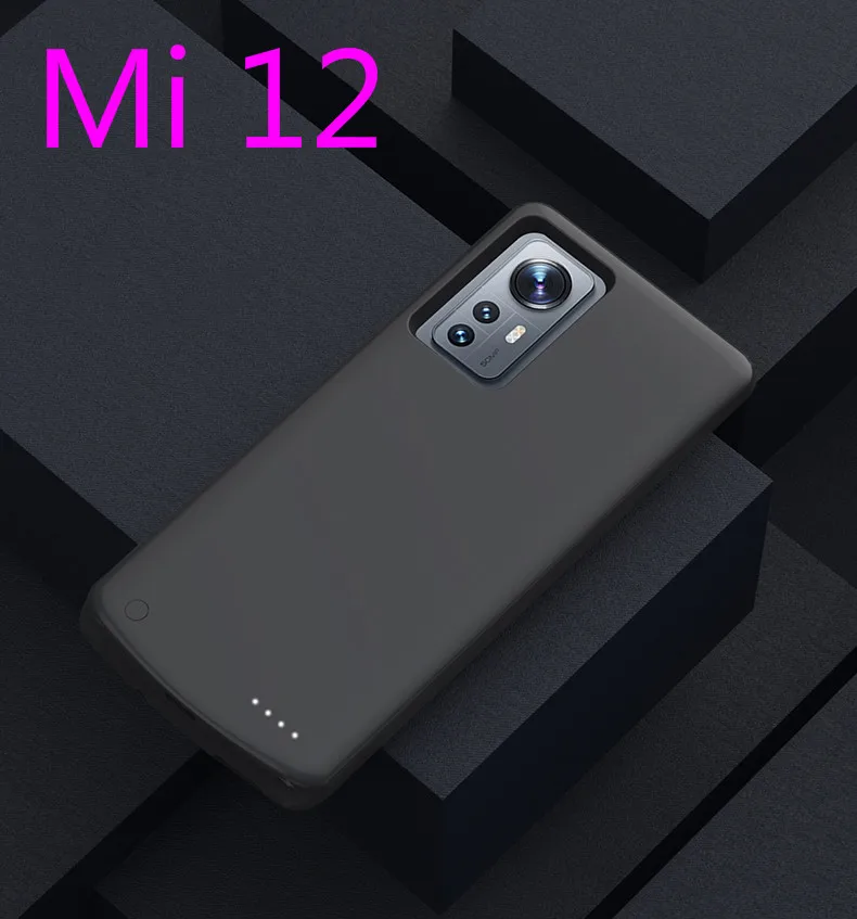 Portable Battery Charger Case for Xiaomi Mi 11T - External Battery Cover Charging Cases for Xiaomi 11T Pro Global Smart Power Ba