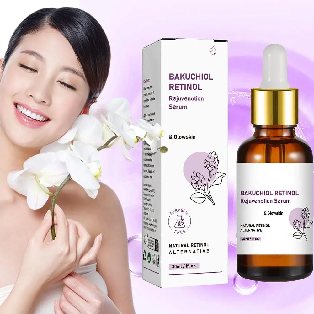 Сыворотка для лица Retinol Venature Bakuchiol Essence против морщин светящаяся кожа снижает акне