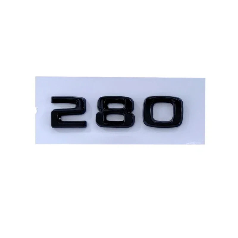 

ABS наклейка с надписью на кузов автомобиля, наклейки с эмблемой багажника 230 280 300 330 380 TSI для Skoda Octavia Fabia Rapid Superb Kodiaq Karoq