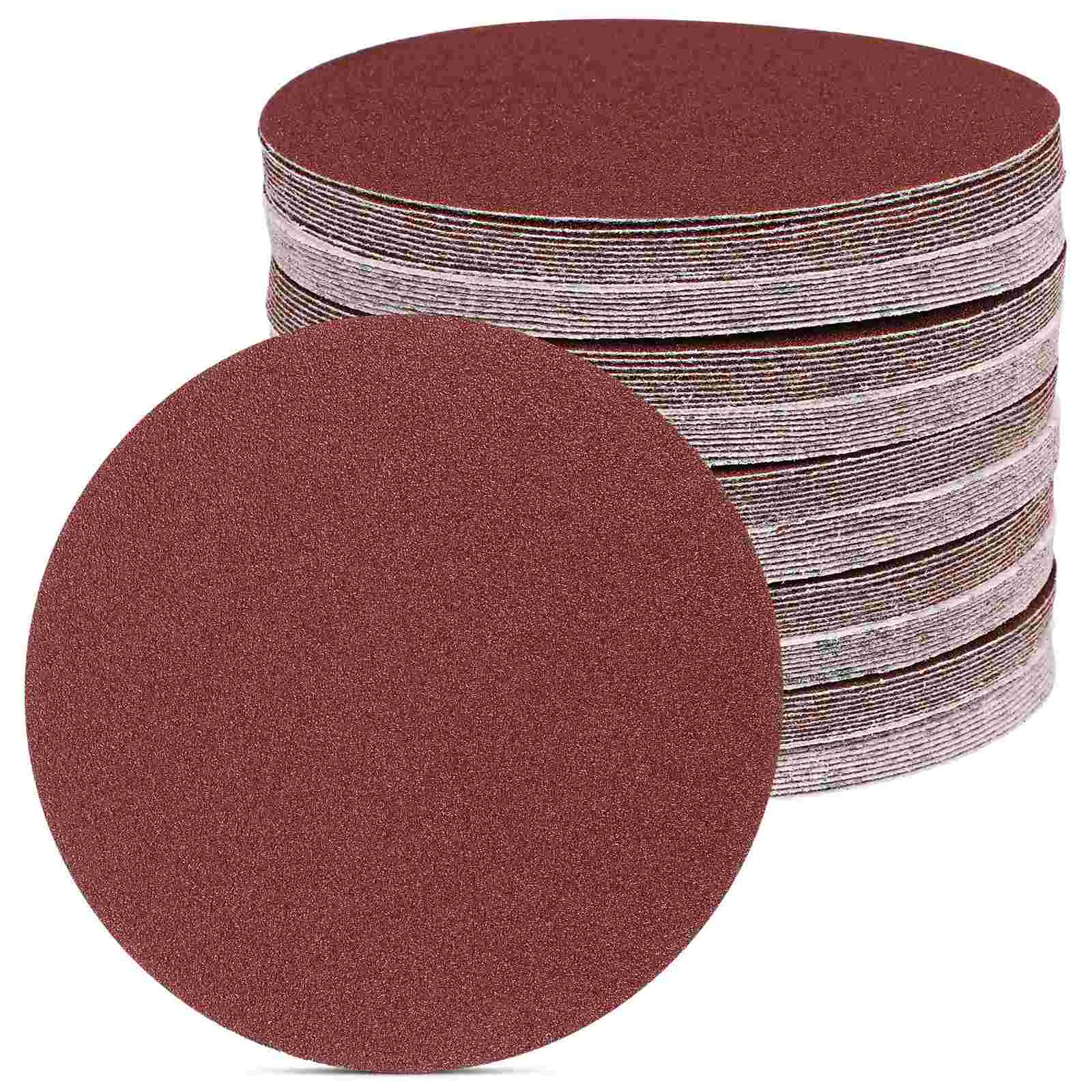 

100 Pcs Sanding Discs 5 Inch Sanding Pads Multitool Sanding Pads Sandpaper Drill Attachment