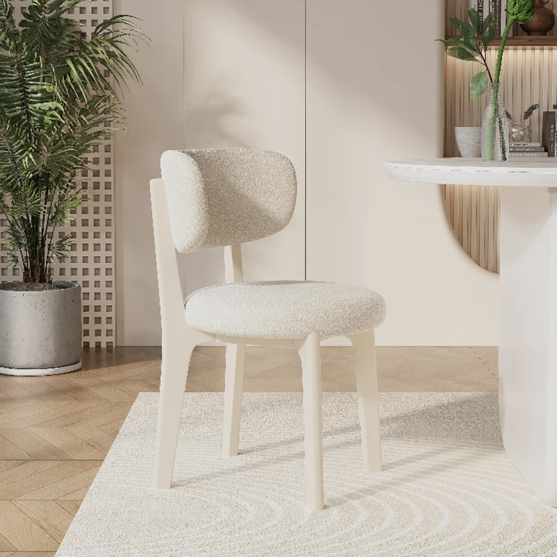 Дизайнерский стул для столовой Современный Свадебный деревянный Kissen удобный