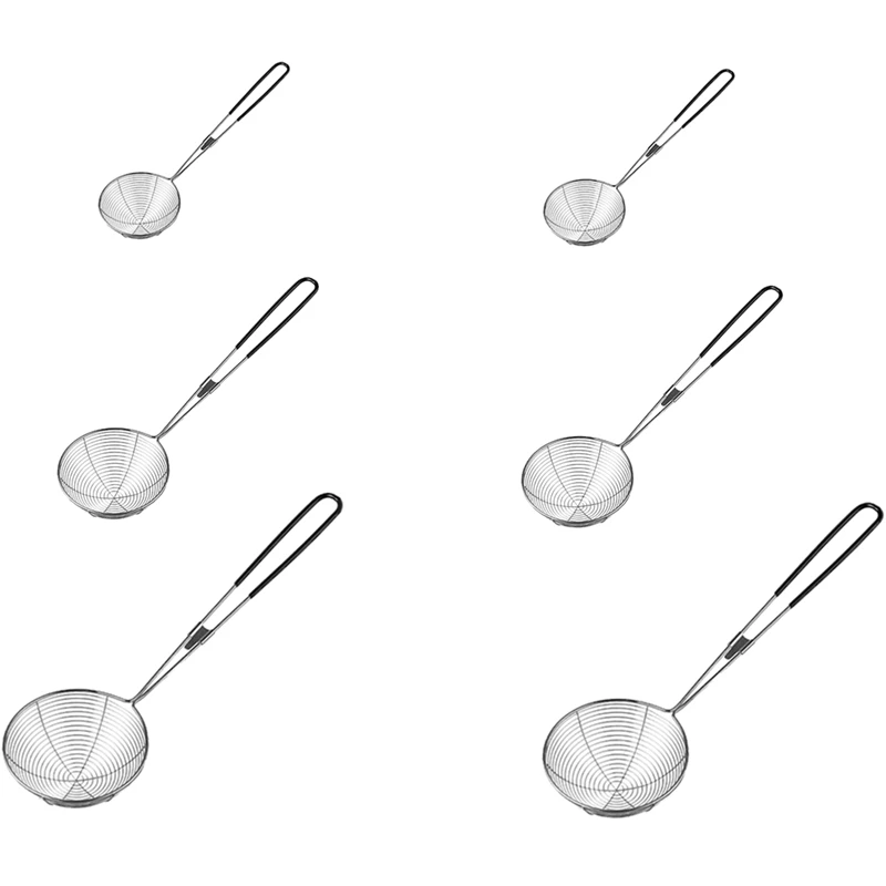 

Ложка-скиммер из нержавеющей стали с длинной ручкой для кухни и приготовления пищи