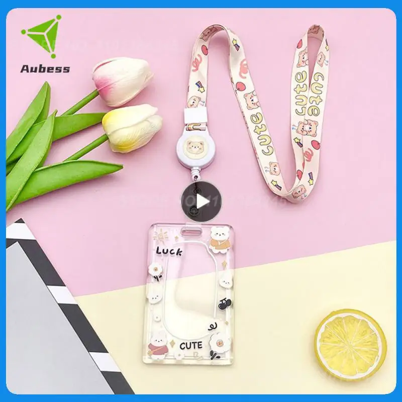 

Label Simple Card Holder Slide Cover Acrylic Work Permit 28.5 Grams Meal Card Holder Student Supplies The Bus Bus Card Holder