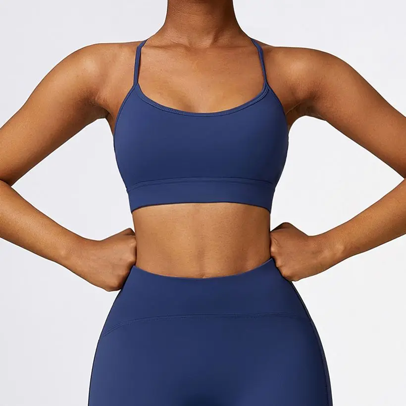

MODITIN Women Sport Bra Tops 2023 Autumn Winter New Arrival Pretty Back Quick Dry Comfortble for Gym Running Underwear