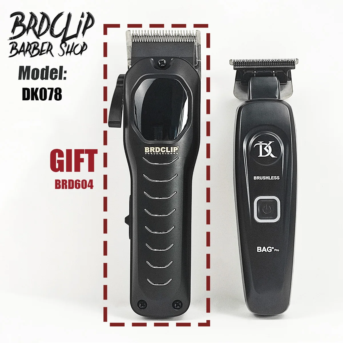 2 шт. BRD604 DK-078 7200 об/мин бесщеточный двигатель DLC звуковые лезвия