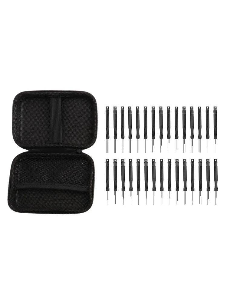 Инструмент для удаления штекера автомобильного кабеля 30 шт. инструмент штифтов