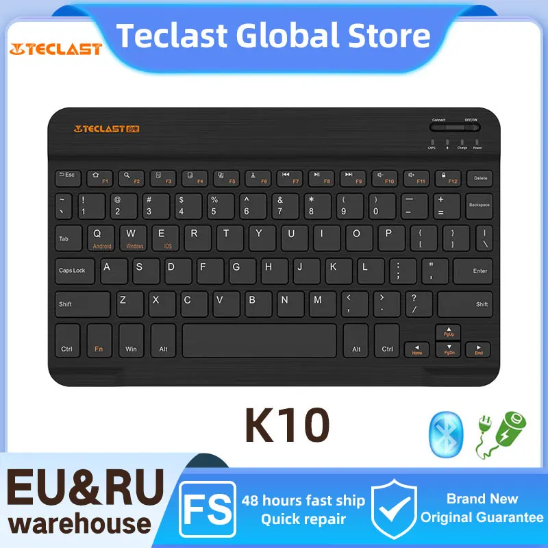 

Teclast оригинальная K10 Bluetooth клавиатура для Windows Android IOS система для Teclast M40 P20HD M40 Pro P80X беспроводные клавиатуры USB