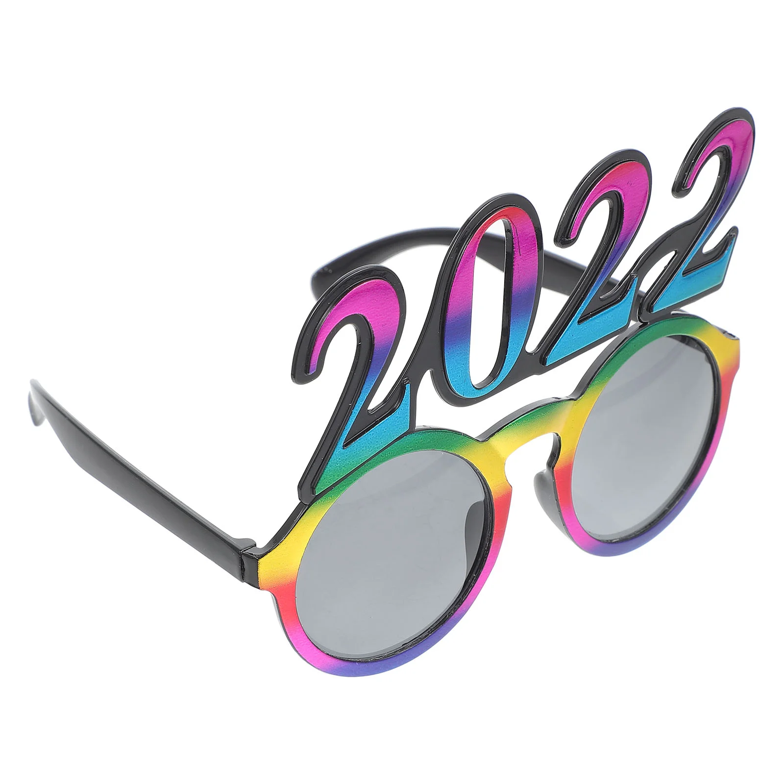 

New Year Party Eyeglass Prop Cosplay Glasses Decor Festival Eyeglass Photo Prop