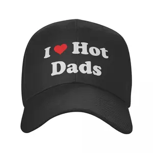 Image for I Love Hot Dads Baseball Caps Unisex Hip-Hop Truck 