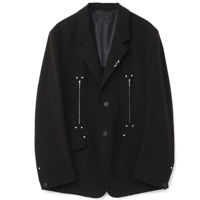 Yohji костюмная куртка все черные