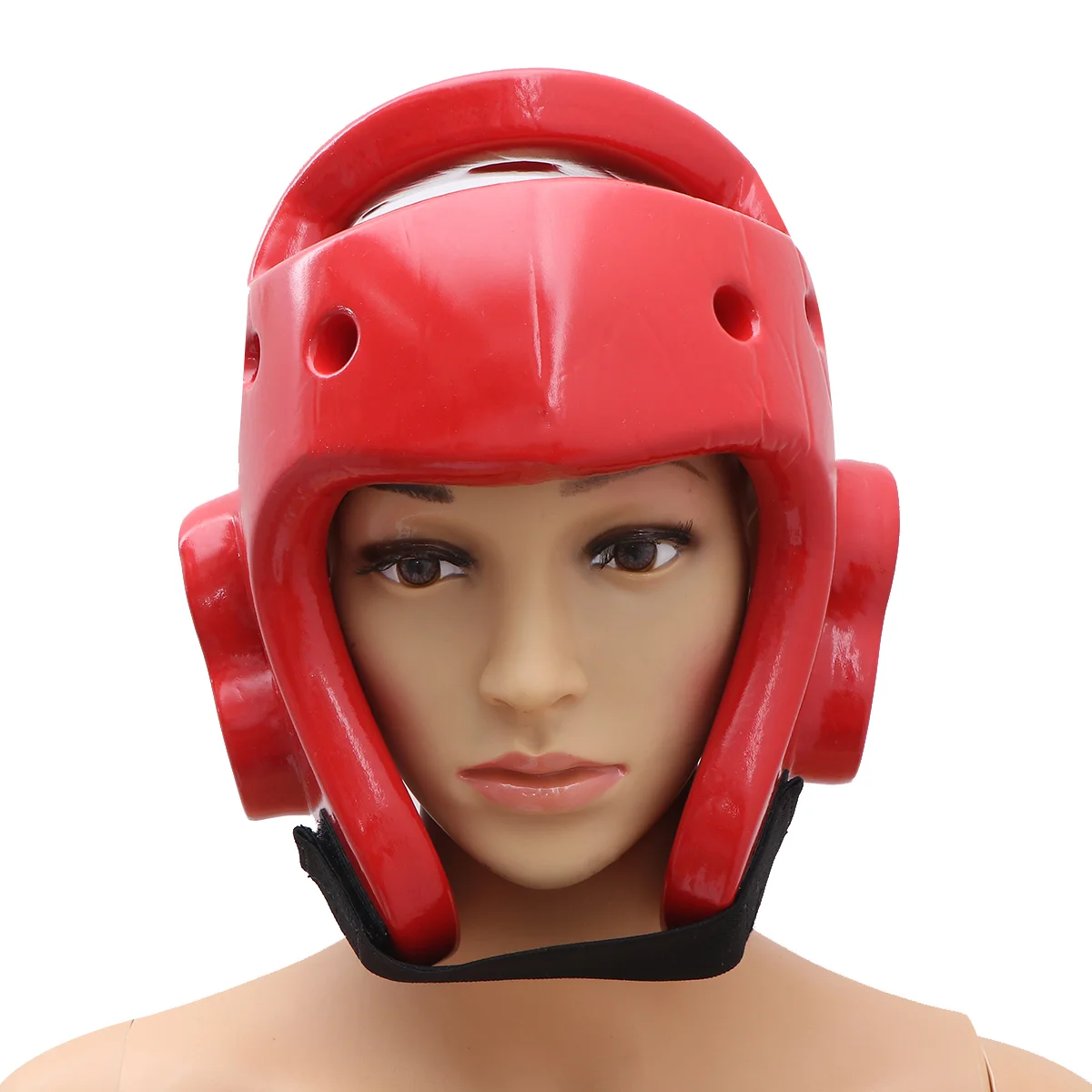 

Kids Boxing Headgear EVA Taekwondo Sparring MMA Protector Headgear Kickboxing Guard for Fighting Judo Size Red