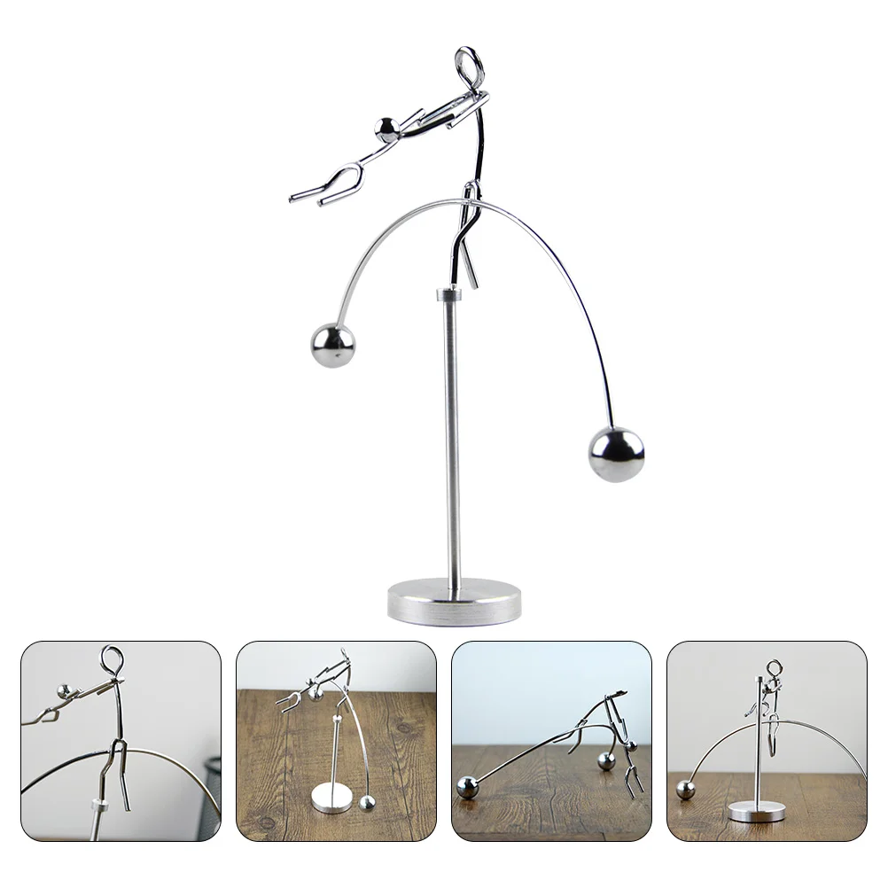 

Little Ornament Craft Mini Toys Decorations Tumbler Metal Desktop Balance Child Decorative Home Accessories