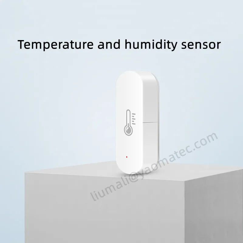

Tuya smart home wireless temperature and humidity sensor sense indoor temperature automatic alarm
