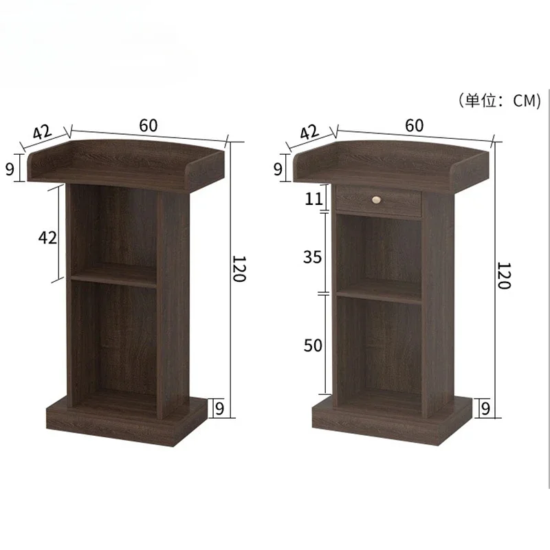 Скандинавская стойка регистрации простая офисная мебель касса современный