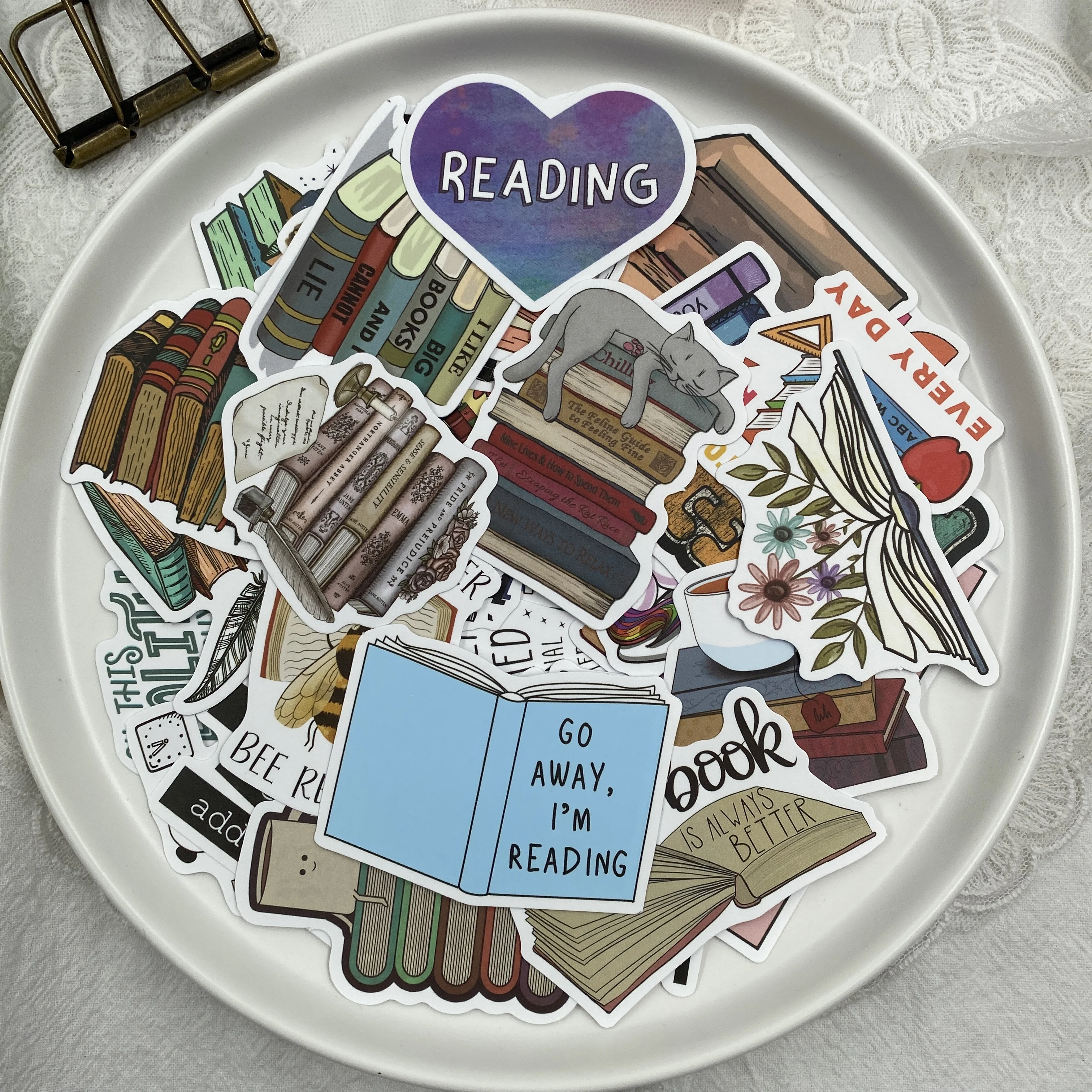 

Винтажный альбом для фотоальбома, скрапбукинга, ежедневника, эстетические канцелярские наклейки в подарок